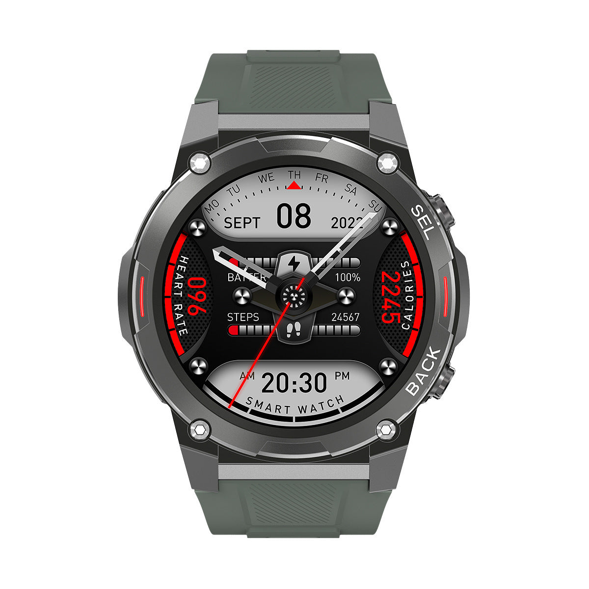 Anti-fall 143-inch Screen IP68 Waterproof NFC Smart Watch