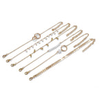 European And American Personality Small Flower Arrow Leaf Bracelet