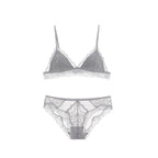 Triangle cup bra suit