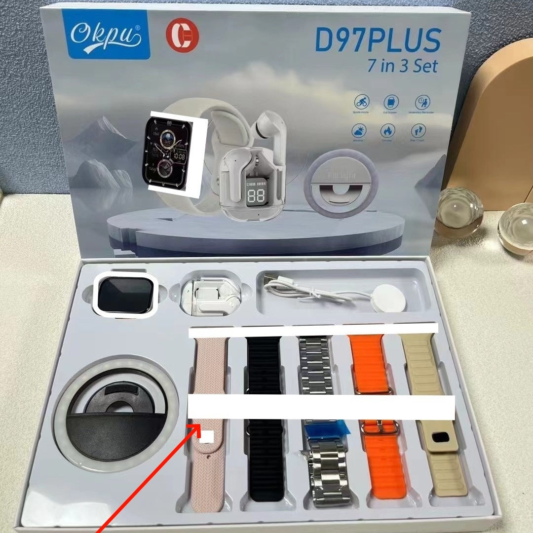 Smart Watch Men's Multi-functional Women's Sports Heart Rate Measurement Long Endurance Cross-border