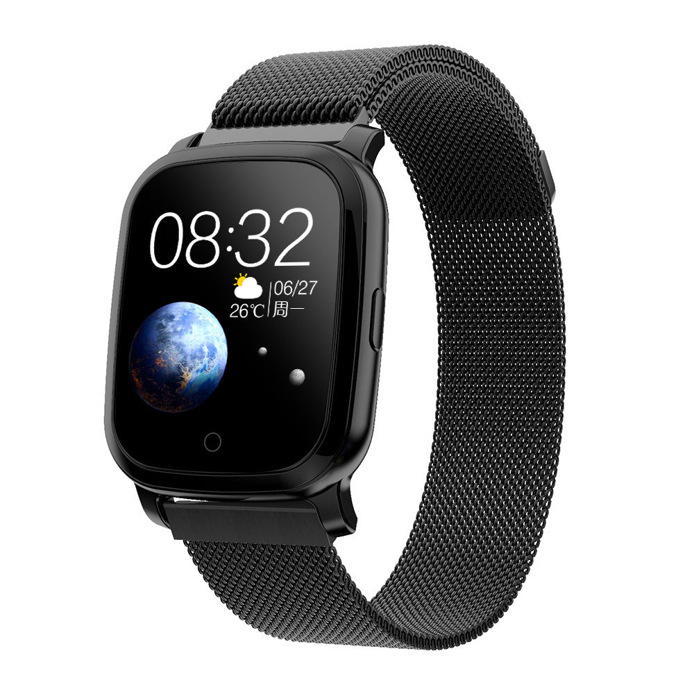 Smart Pedometer With Temperature Measurement Watch