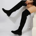 Plus Size Boots Women Over The Knee High Top Martin Boots
