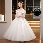 Spandex Princess Dress For Girls Tulle Tutu