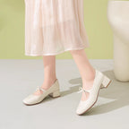 Comfortable Soft Soled Bow Mary Jane Shoes