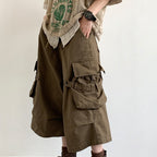 Solid Color Casual Pants Maillard Outdoor Shorts