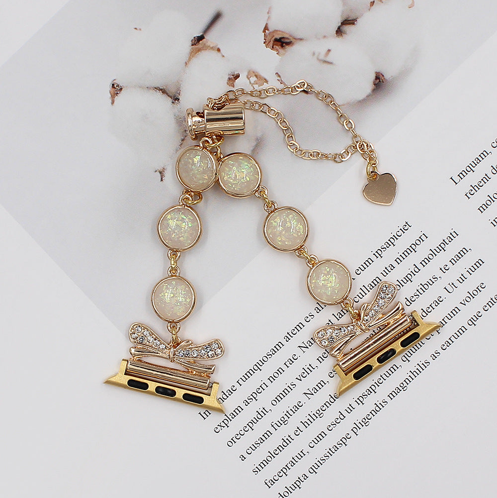 Original Design Alloy Watch Stone Strap